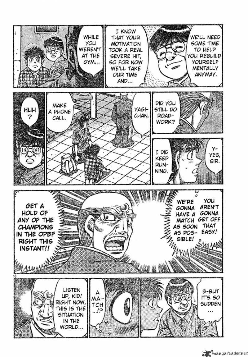 Hajime no Ippo: Fighting Spirit, Chapter 726 image 10